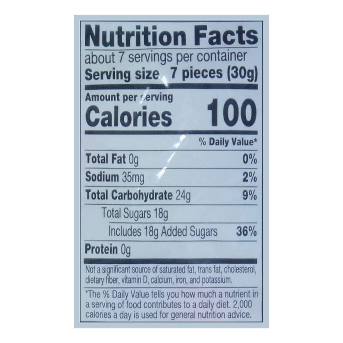 6065851 7 oz Gummies Blue Raspberry Cherry & Grape & Green Apple & Watermelon Candy - Pack Of 12