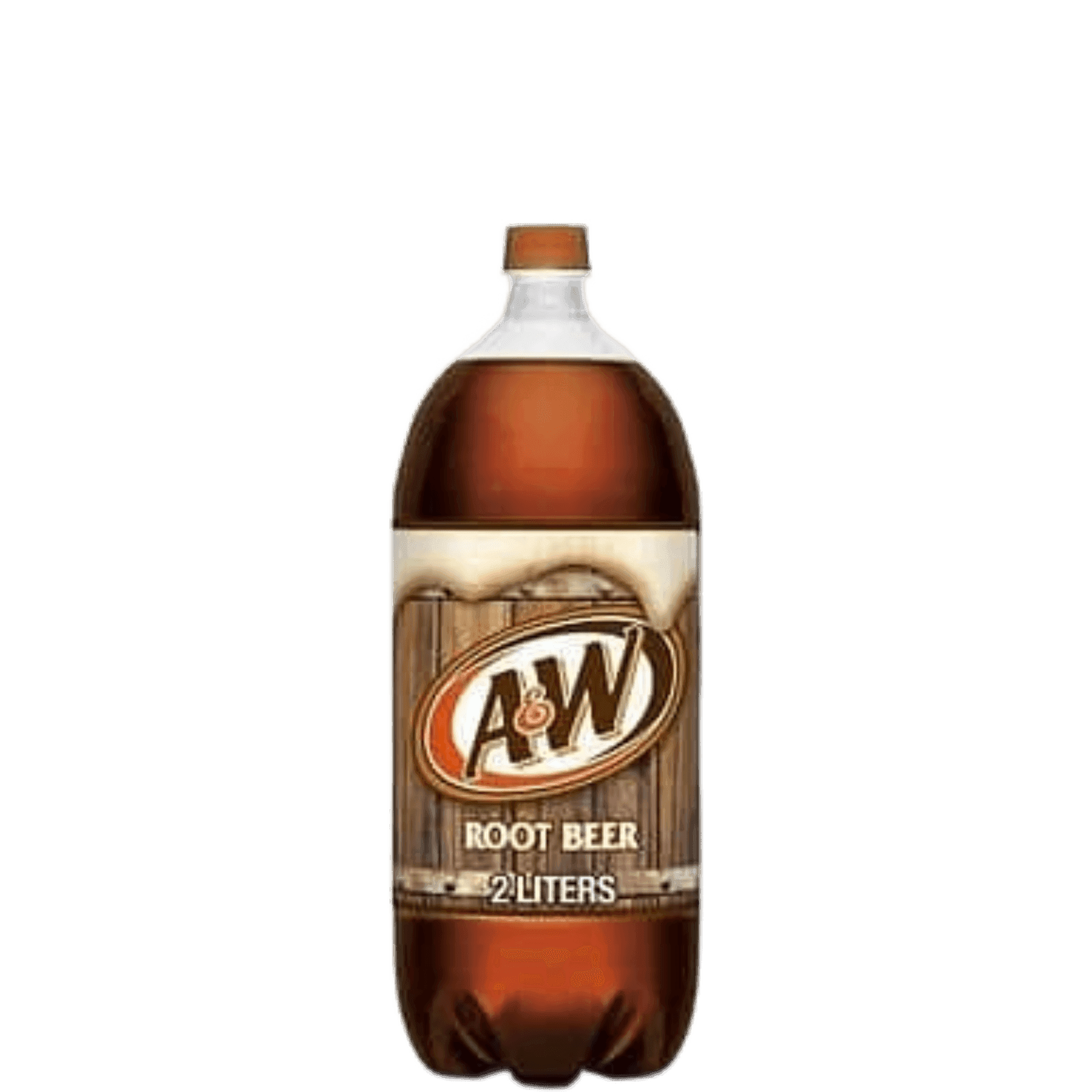A&W Root Beer Bottles - 2 L, 8ct