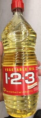 1-2-3 Vegetable Oil - 33.8 oz