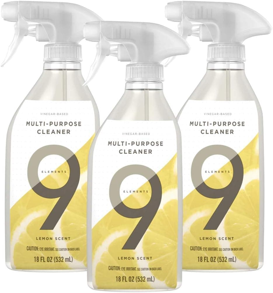 9 Element Liquid Dish Lemon 18 oz