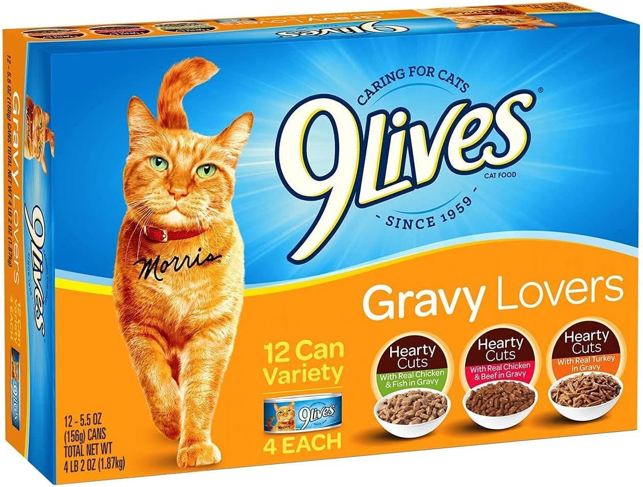 9 Lives Chnky Beef 4/5.5Z - 5.5 oz