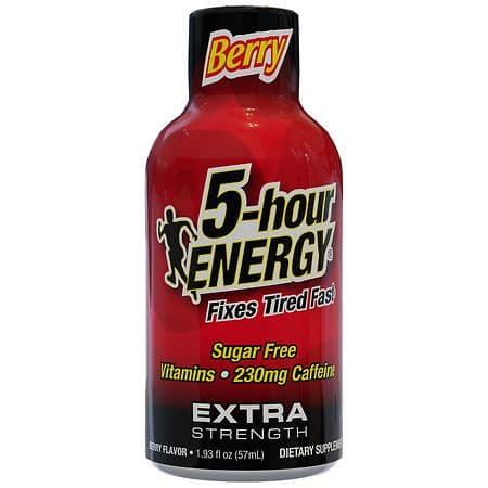 5-Hour Energy Shot Extra Strength Berry - 1.93 oz