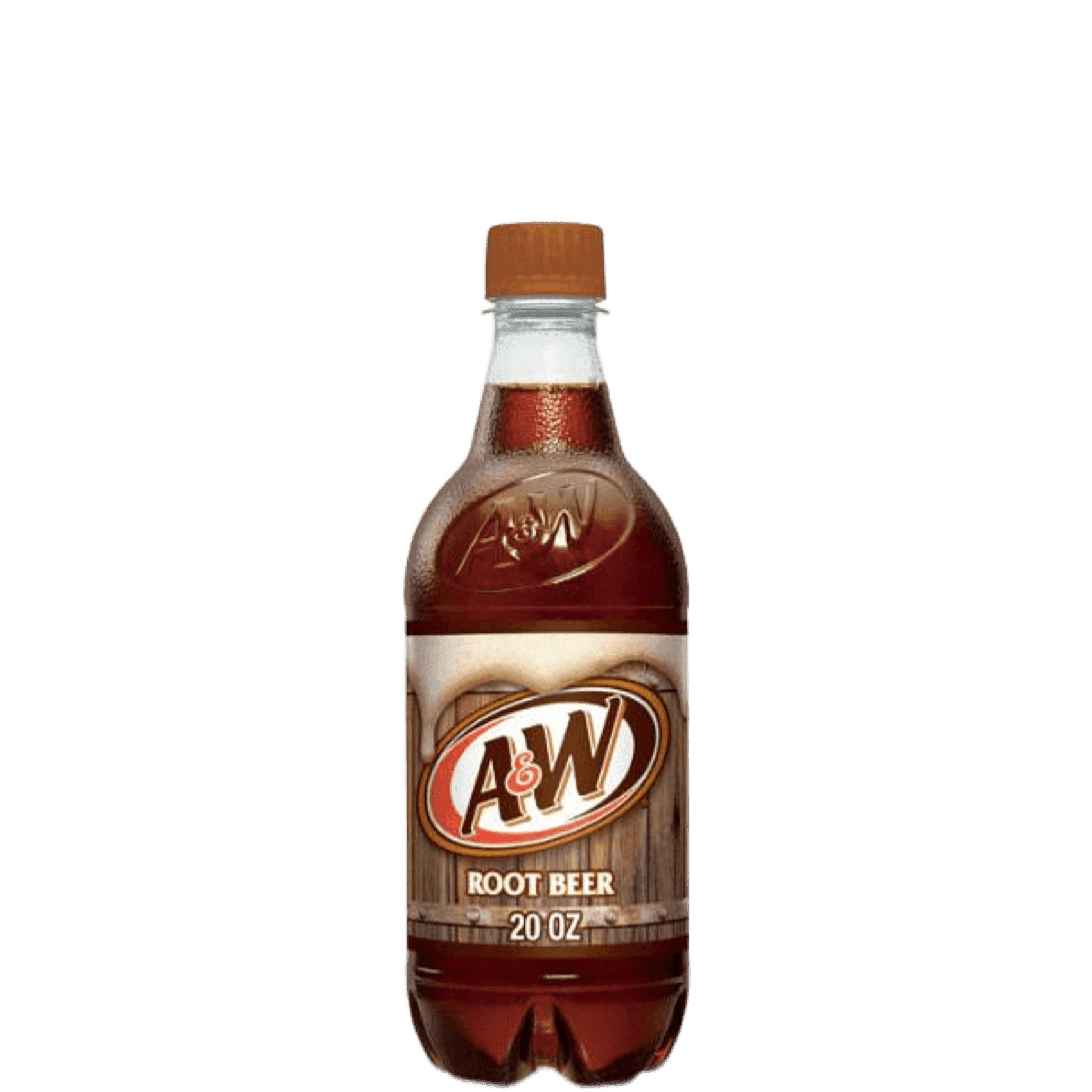 A&W Root Beer Bottles - 20 oz