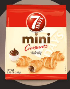 7 Days Mini Chocolate Croissants - 2.12oz, 5ct