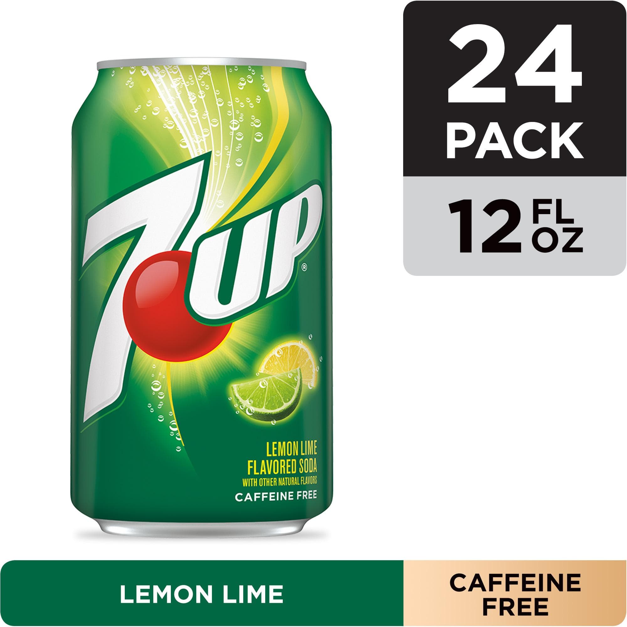7-Up Lemon Lime Soda 12 oz, 12ct