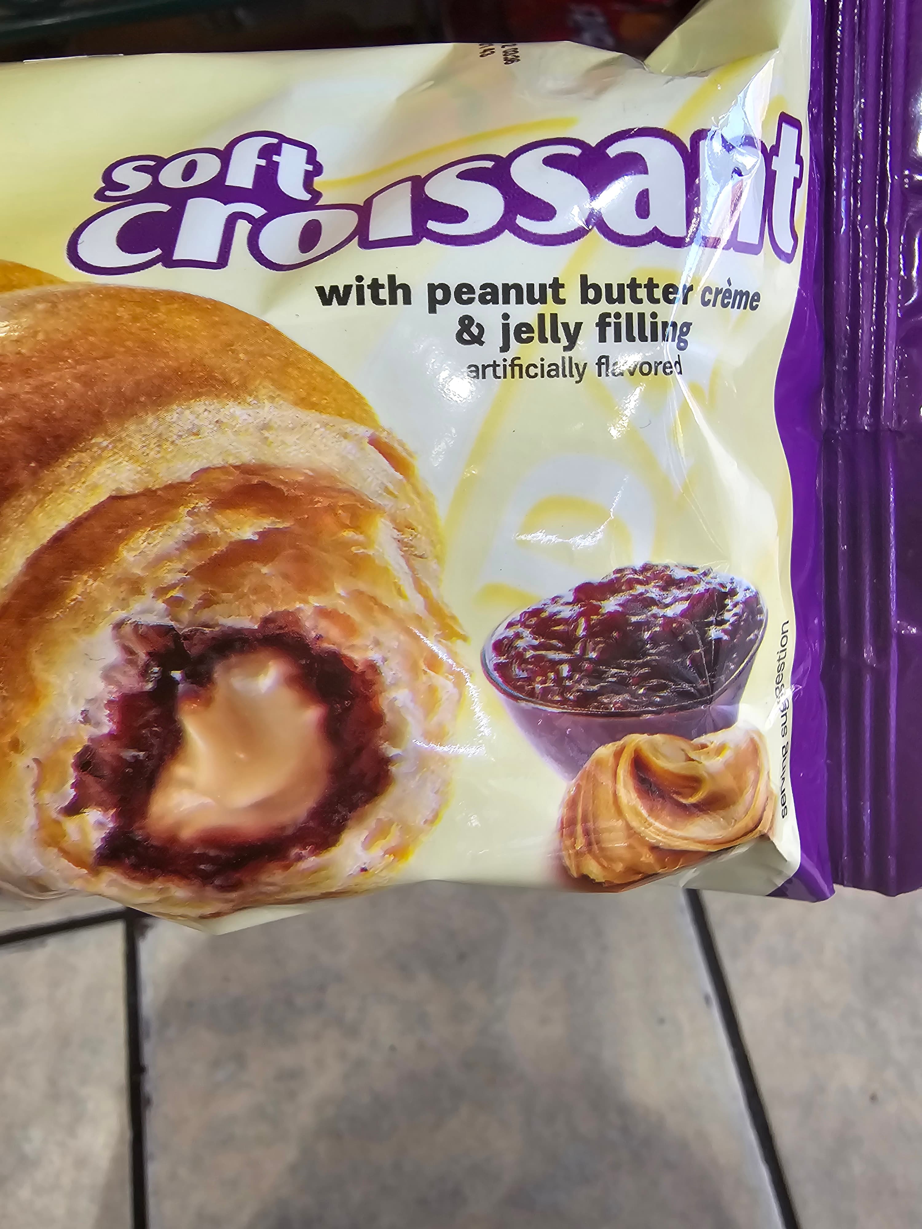 7 Days Croissant Peanut Butter & Jelly Flavour 75 G